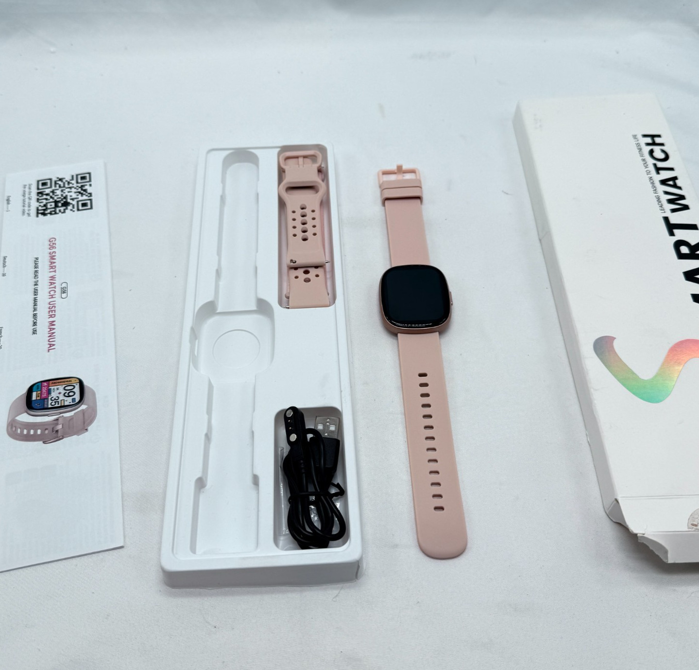 Smart Watch with Call – Heart Rate, SpO2, Sleep Monitor, 5ATM Waterproof, 120+