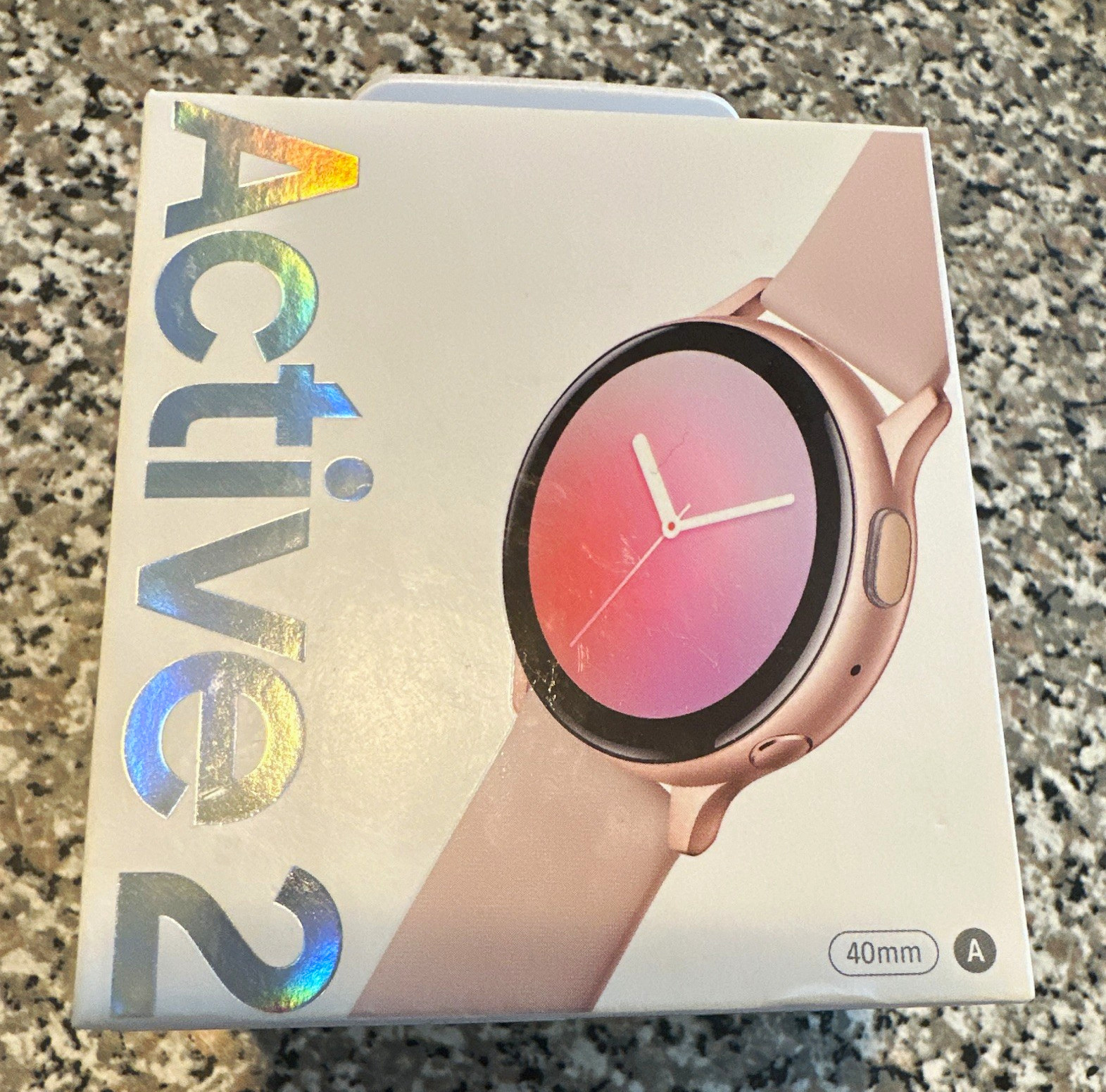 Samsung Galaxy Watch Active2 40mm Pink Aluminum Smartwatch GPS Wi-Fi Bluetooth