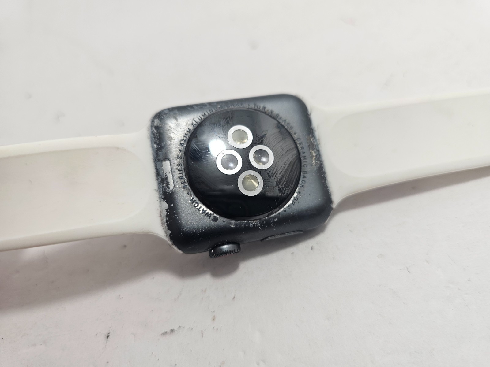 Apple Watch Series 3 42mm Space Gray Aluminum GPS Cellular Custom PARTS & REPAIR