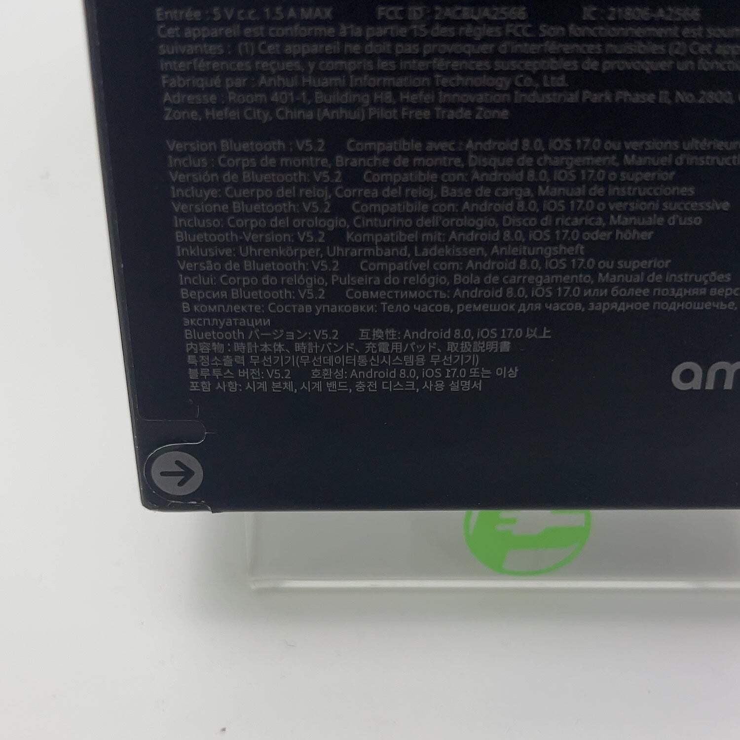 New Amazfit Balance 3 46mm Smartwatch A2566