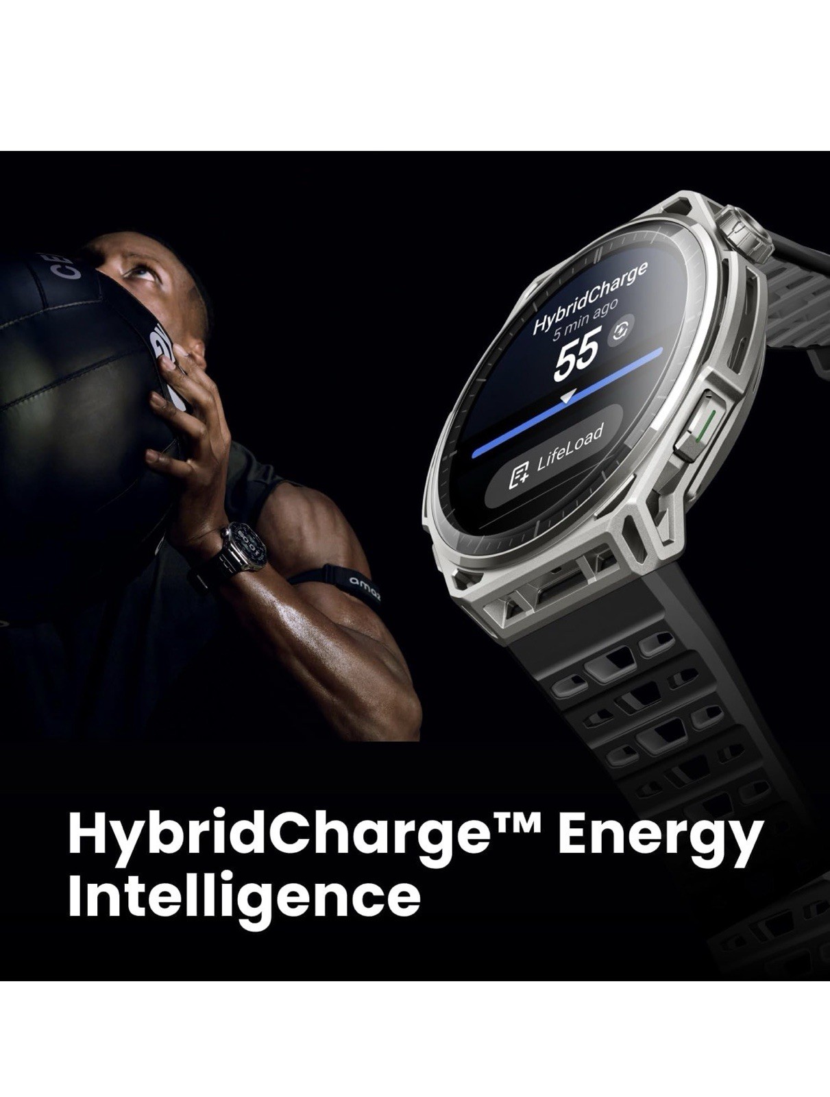 Amazfit Balance 3 Smartwatch AMOLED GPS 10ATM 21-Day Batt 180 Stainless Steel
