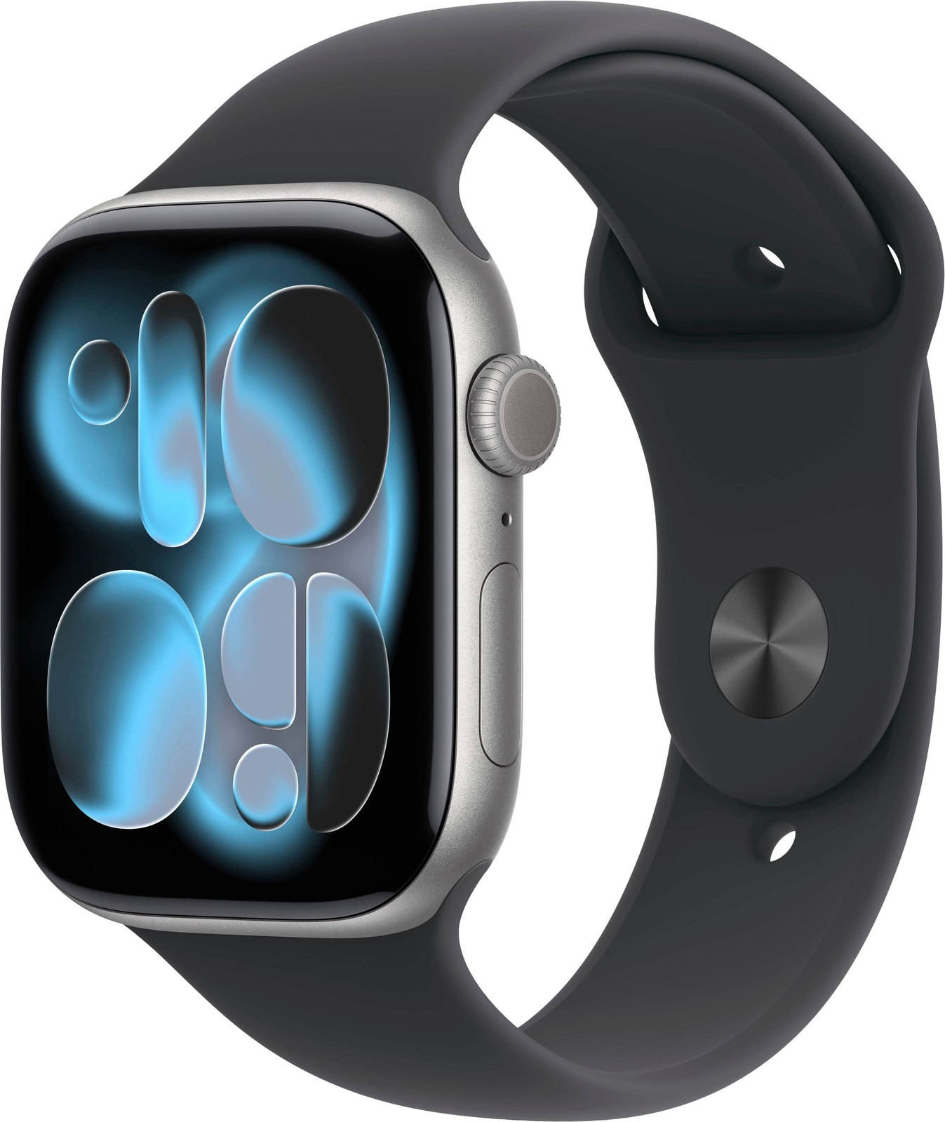 Apple Watch Gen 11 Series 11 46mm Space Gray Aluminum – Black Sport Band