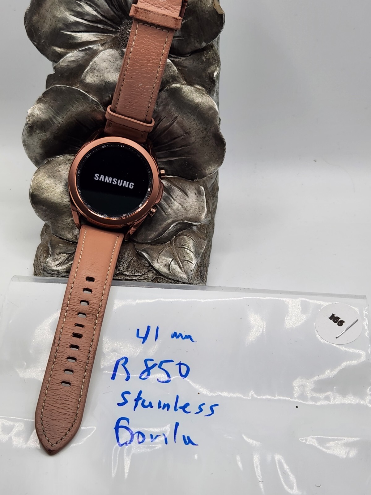 Samsung Galaxy Watch 3 SM-R850 41mm Mystic Bronze WiFi/Bluetooth/GPS,used #166
