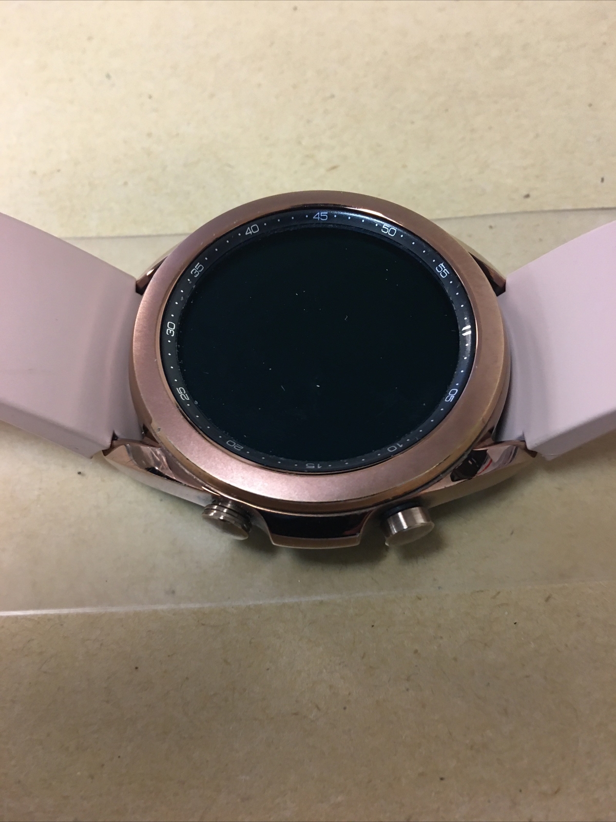 Samsung Galaxy Watch3 SM-R850 41mm Stainless Steel Case with Pink Strap