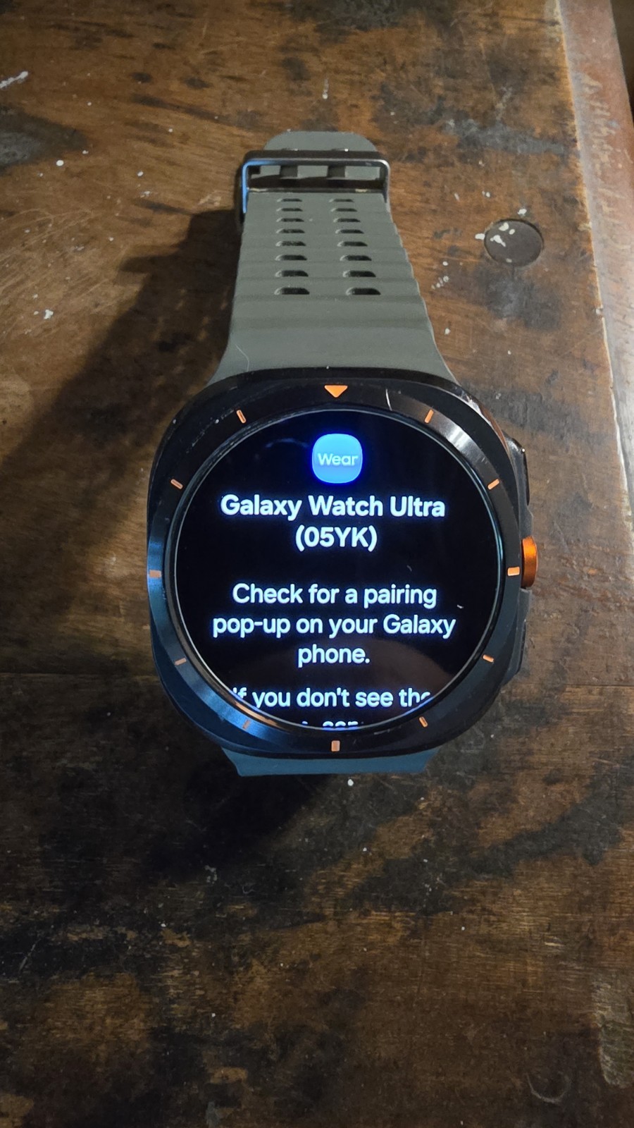 Samsung Galaxy Watch Ultra 47mm LTE Titanium Gray Smartwatch SM-L705U Excellent