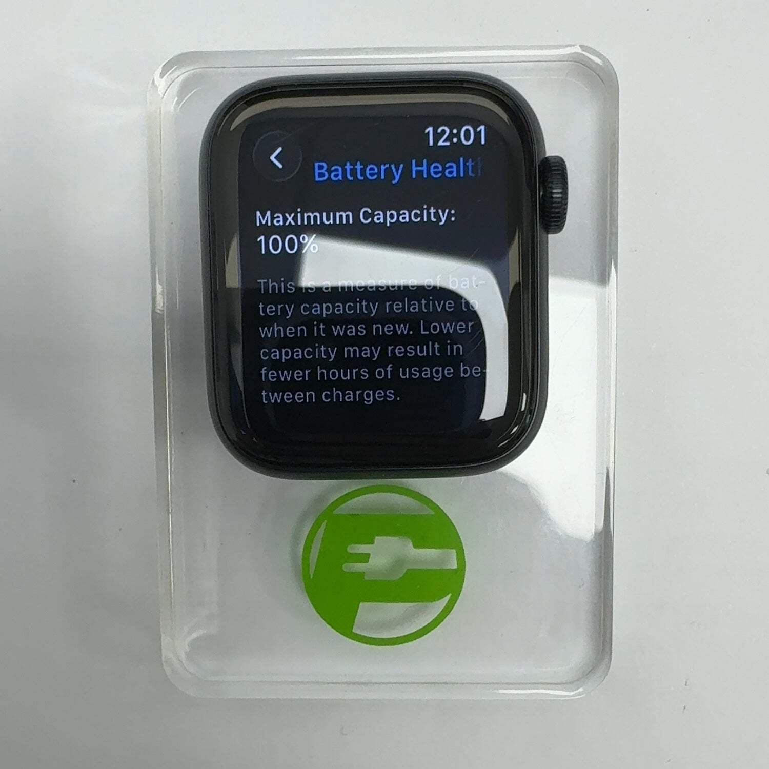 GPS Only Apple Watch SE 3 40MM Midnight Aluminum MEPC4LW/A Face Only