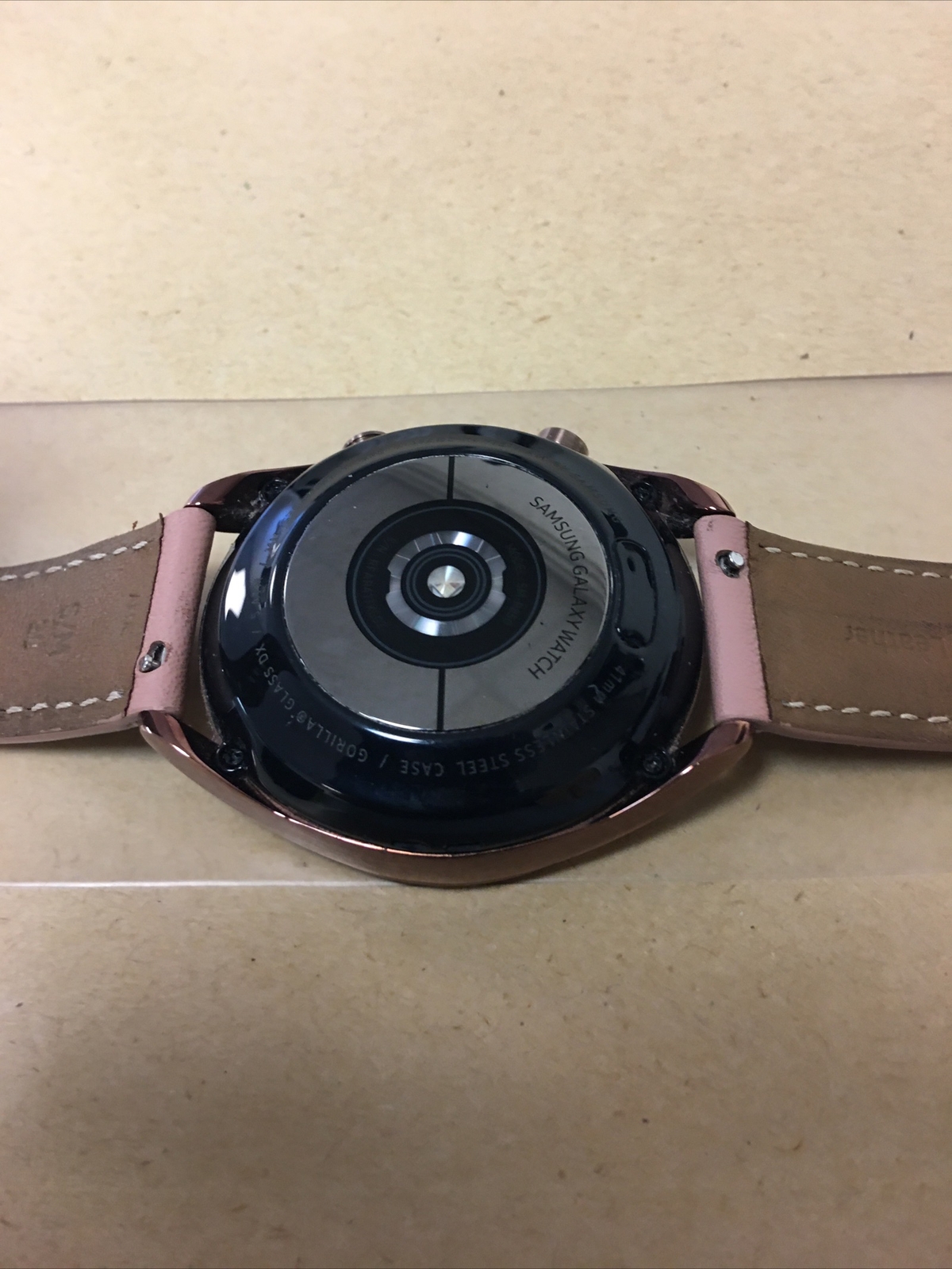 Samsung Galaxy Watch3 SM-R850 41mm Stainless Steel Case with Leather Strap