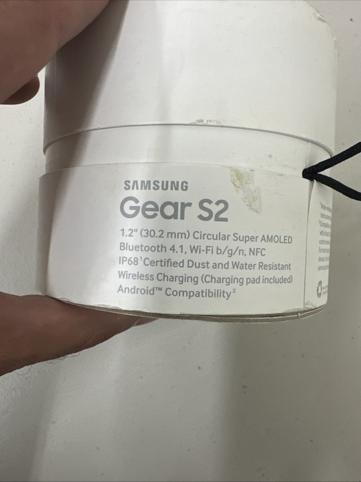 Samsung Galaxy Gear S2 SM-R720 Smart Watch Silver- 40MM