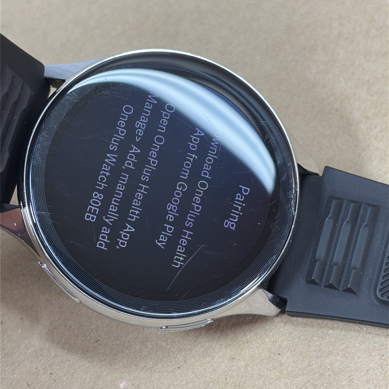 OnePlus Smart Watch W301GB 46mm 1st Generation Powers On Untested