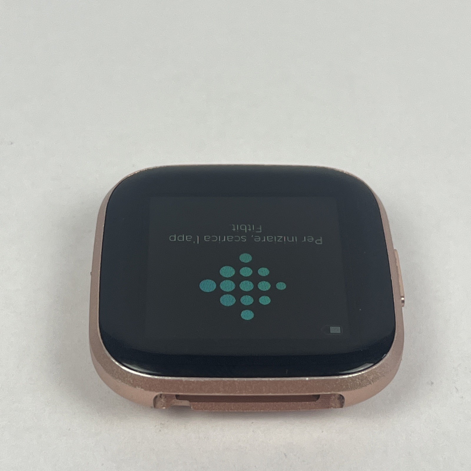 Fitbit Versa 2 – Health & Fitness Smart Watch Copper Rose FB507 *WORKING*