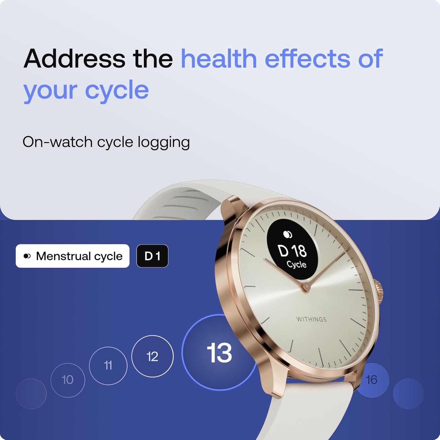 Withings ScanWatch Light – Sand