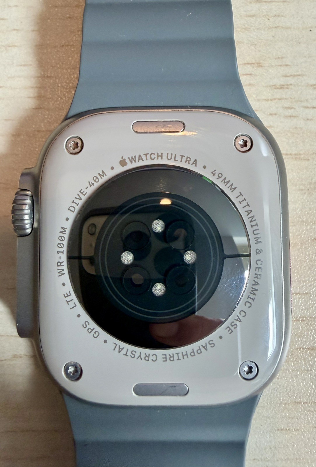 Apple Watch Ultra 1st Generation 49mm Titanium W/ Cellular Unlocked – Excellent!