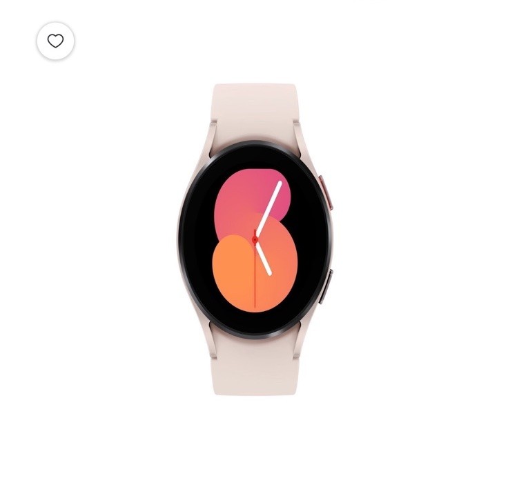 Galaxy Watch5, 40mm, Pink Gold, Bluetooth – SM-R900NZDAXAA