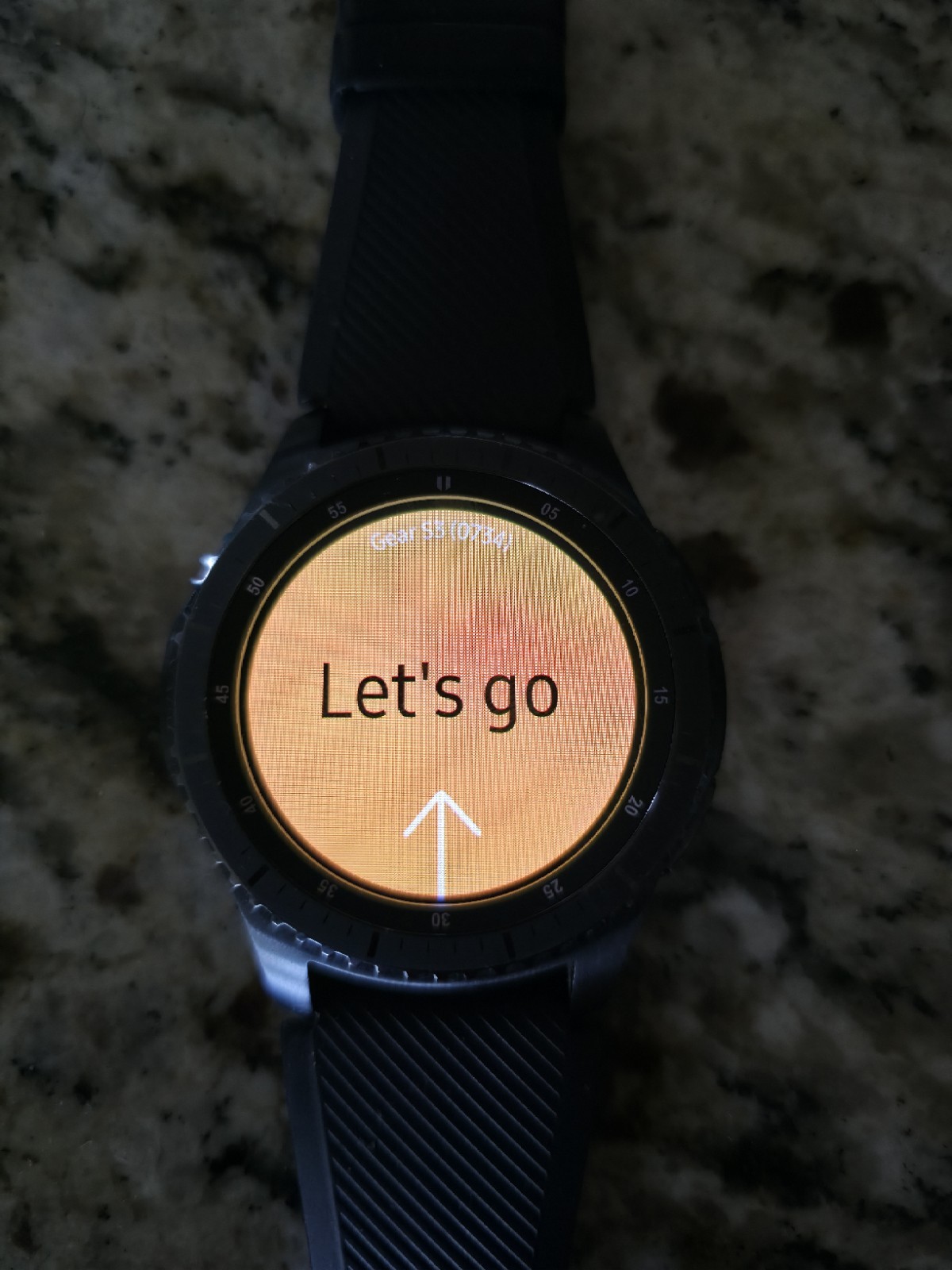 Samsung Galaxy Gear S3 Frontier 46mm With Black Sport Band