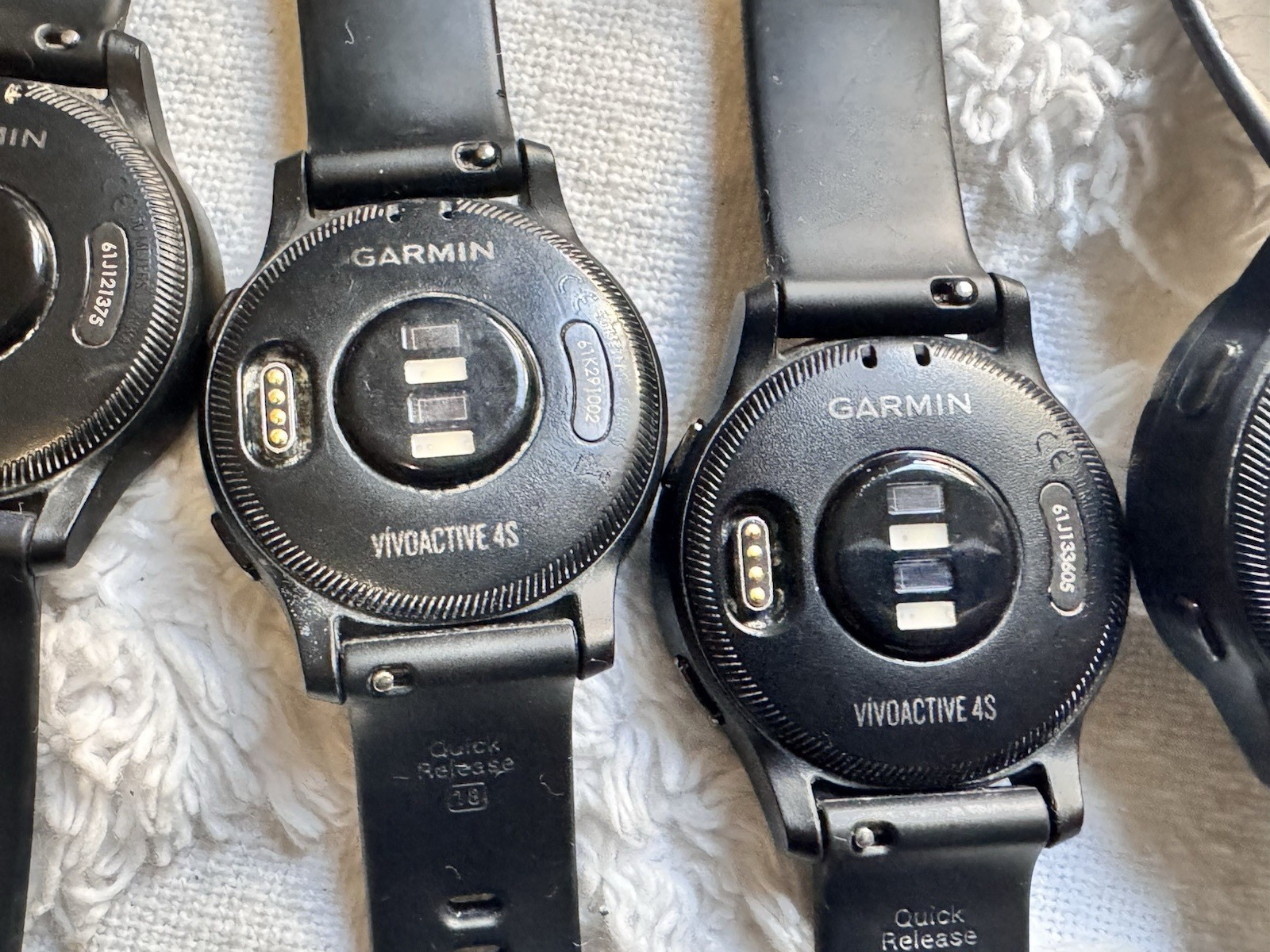 Garmin vivoactive 4S Black/Slate Smart GPS Smart Watch Untested For Parts only