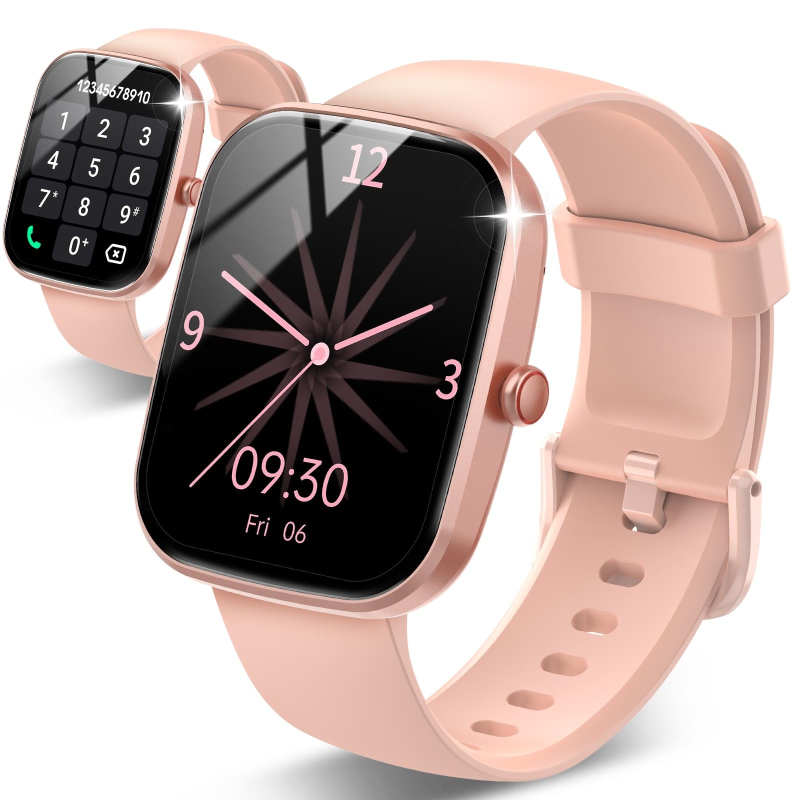 Smart Watch for Men Women(Answer/Make Call), 1.91″ HD Screen Smartwatch Heart…