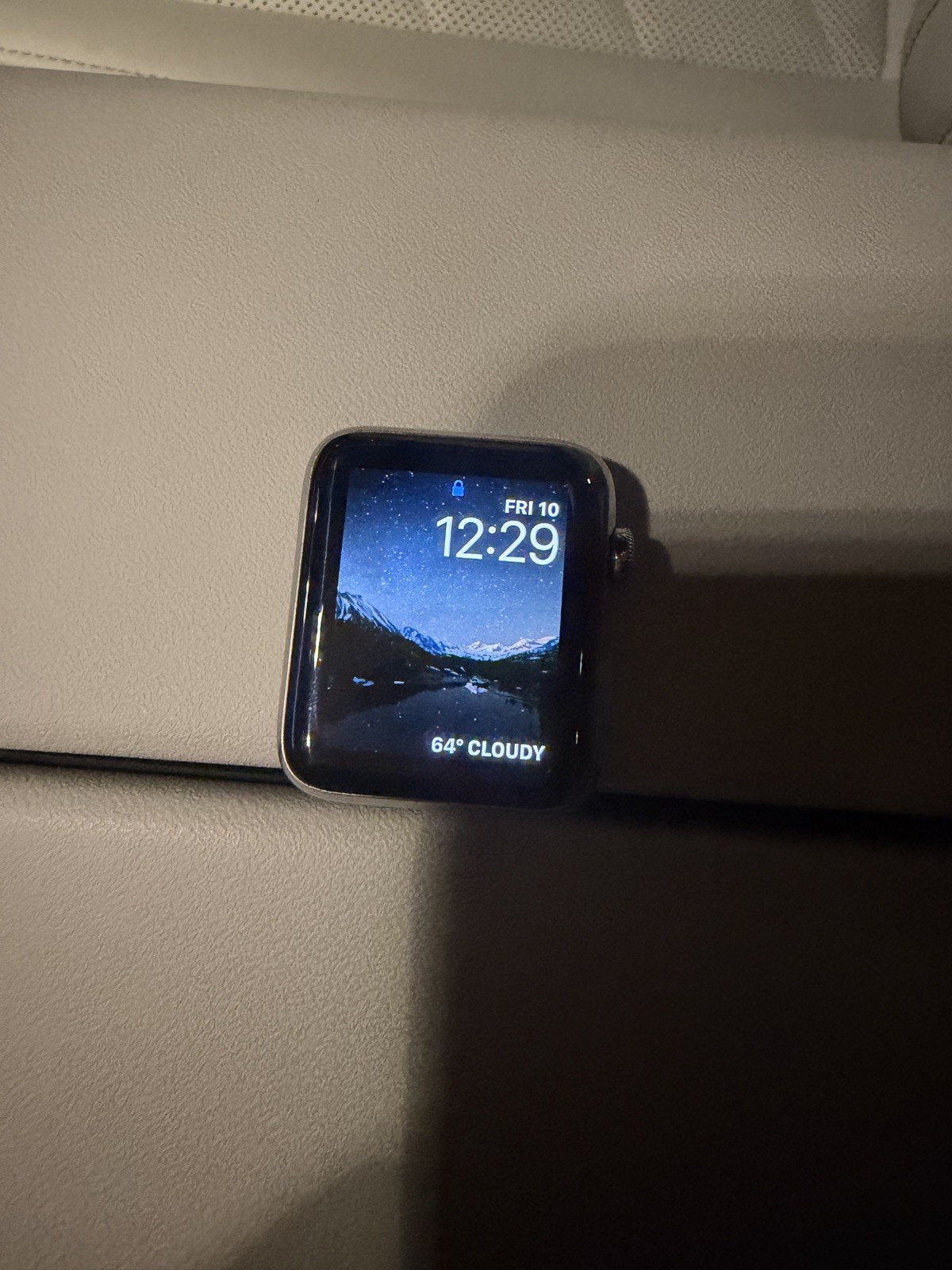 Apple Watch Series 3 42 mm Black stainless steel w black band (GPS + Cellular)