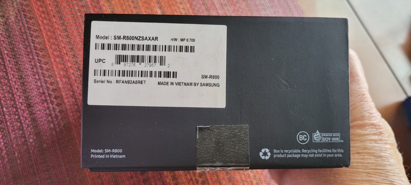 Samsung Galaxy Watch SM-R800 Black 46mm w/ Box