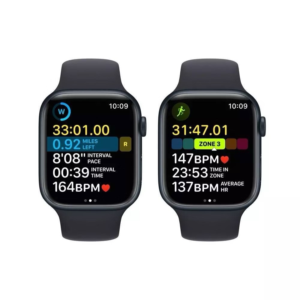 Apple Watch Series 8 (GPS) 45mm Aluminium Case (Midnight) with Sport Band (Good)