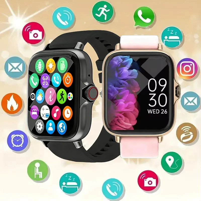 2026 New Multifunctional Smart Watch Men & Women Bluetooth Connected Phone Music