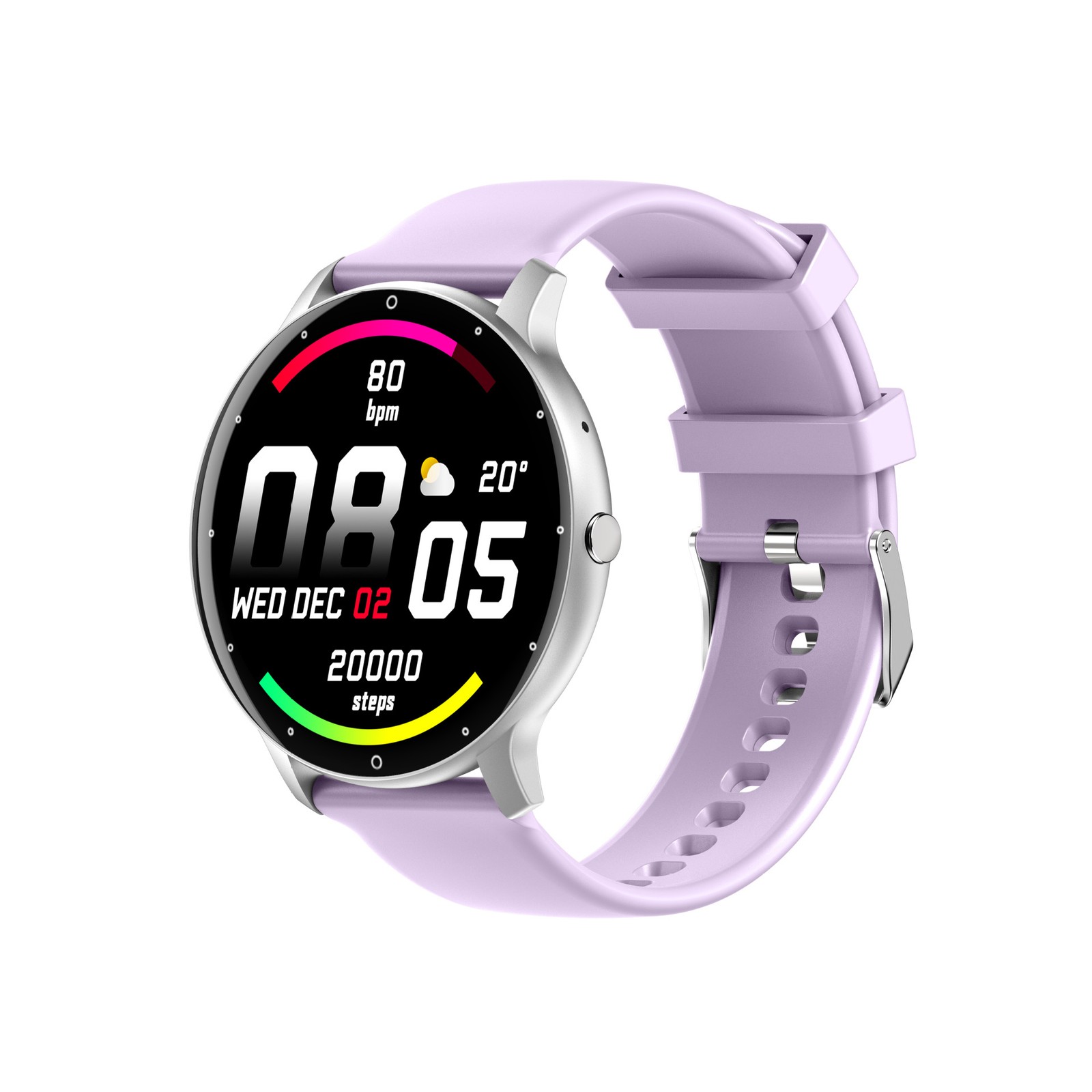 1.28inch ZL02D smartwatch waterproof AI voice heart rate health monitoring watch