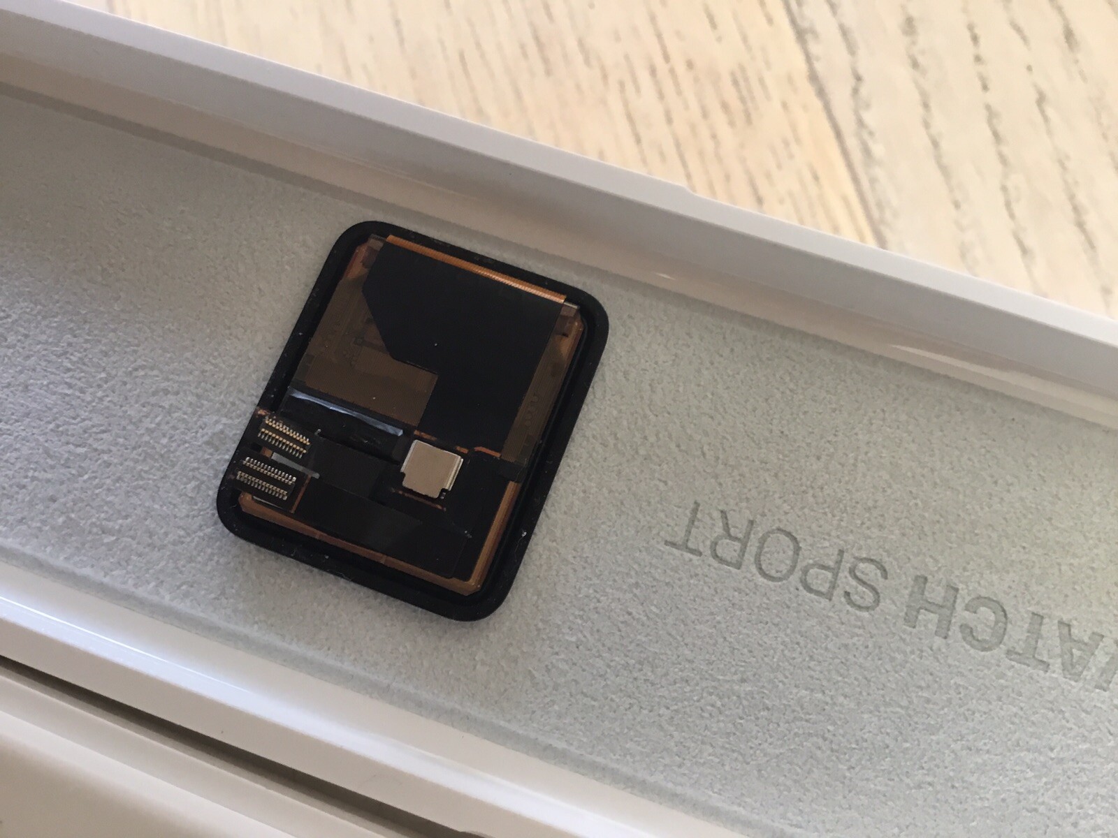 Parts Apple Watch Series 1 38MM S/M Black Sport Band MP022LL/A Read Description