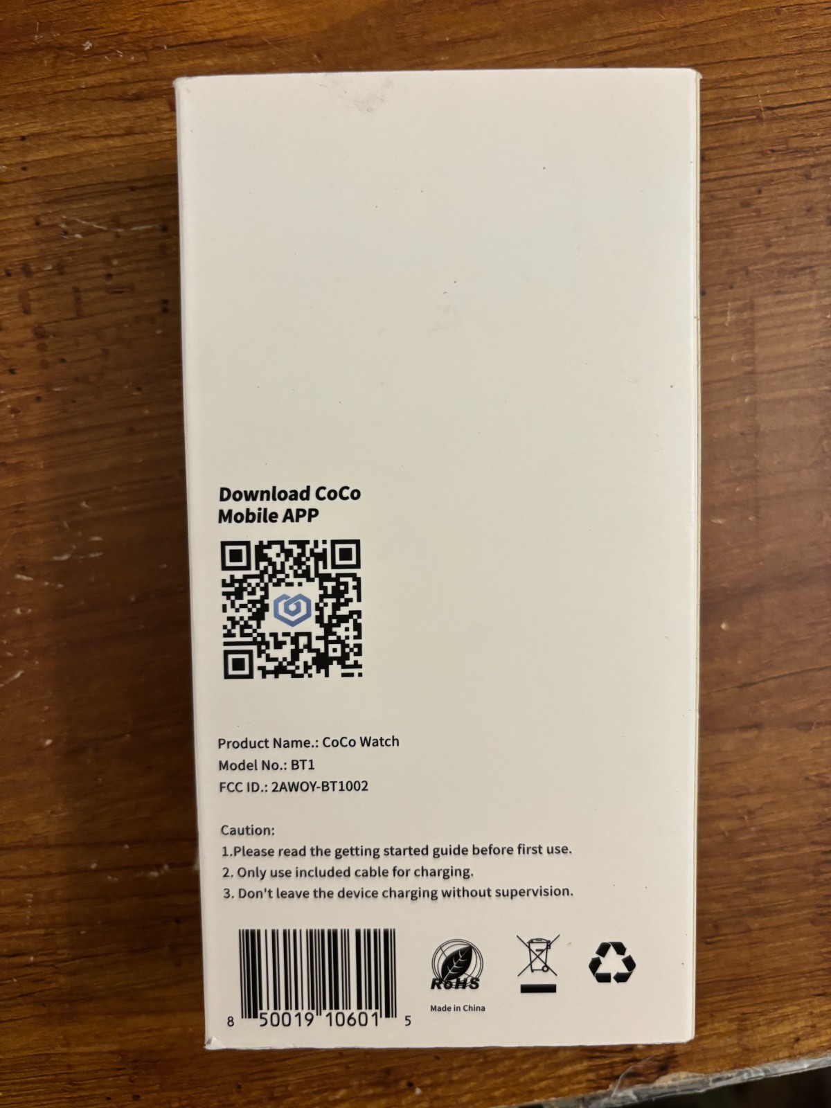 SEMCOREL CoCo Smart Watch BT-1 Reads Heart Rate O2 Body Temp (New Never Used)