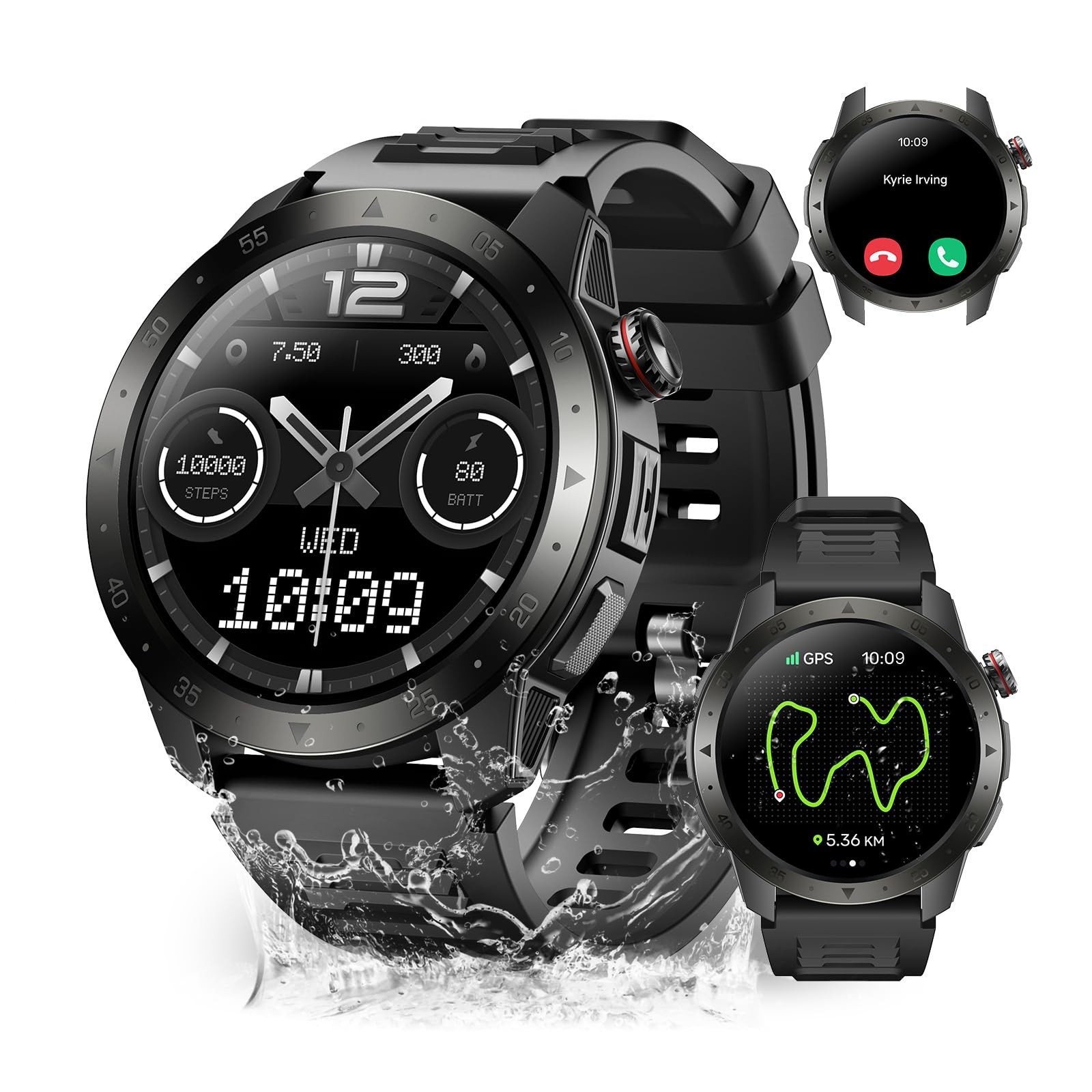 GTX2 Military Built-in GPS AMOLED Compass for Men