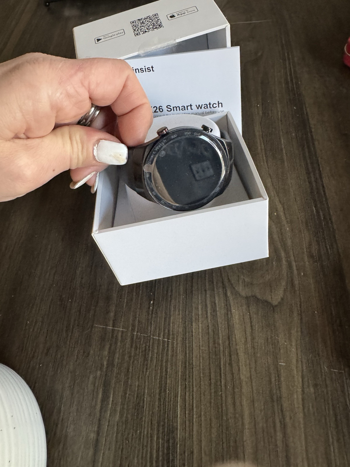 Suinsist Smart WatchAK26 Pro Android and iOS Phones (text, Call, Music,health)