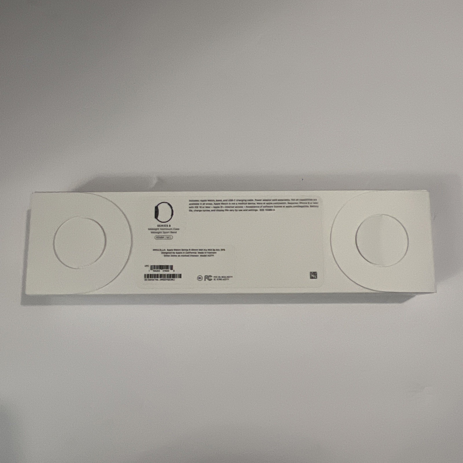 Apple Watch Series 8 GPS 41/45mm Midnight Starlight Red Silver M/L