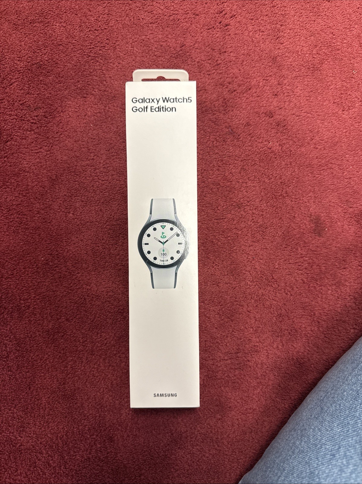 Samsung Galaxy Watch5 Golf Edition SM-R900 40mm Gray Aluminum Case with Two-Tone