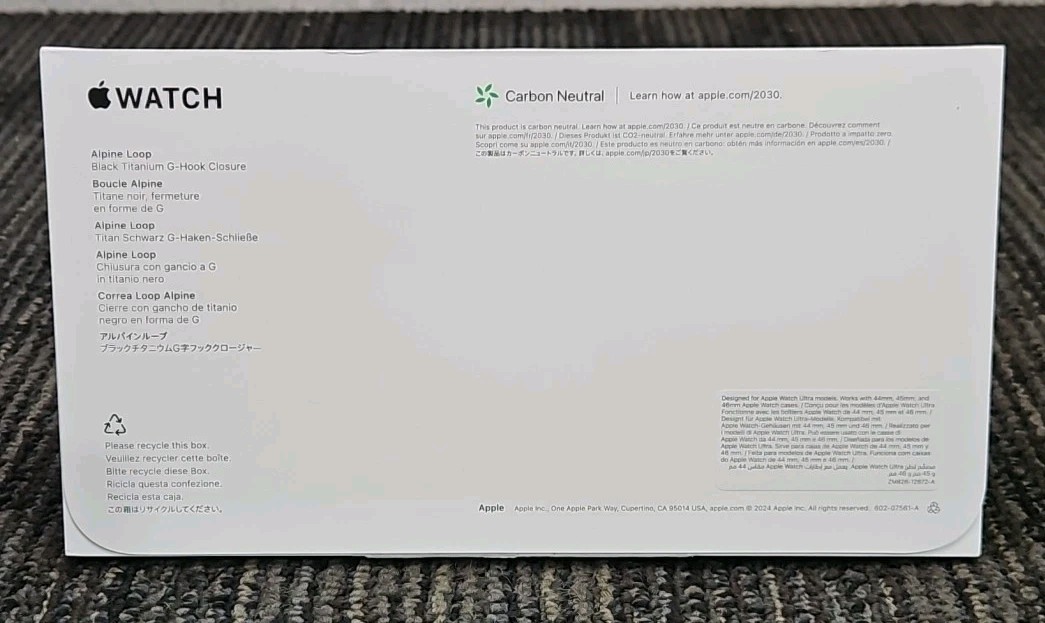Apple Watch A2986 MX4R3LW/A Ultra 2 49MM – Dark Green Band