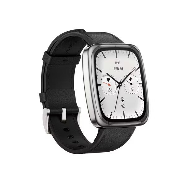 Smart Watch Amazfit Active 2 Premium Square Leather Strap – Brand New SEALED NIB