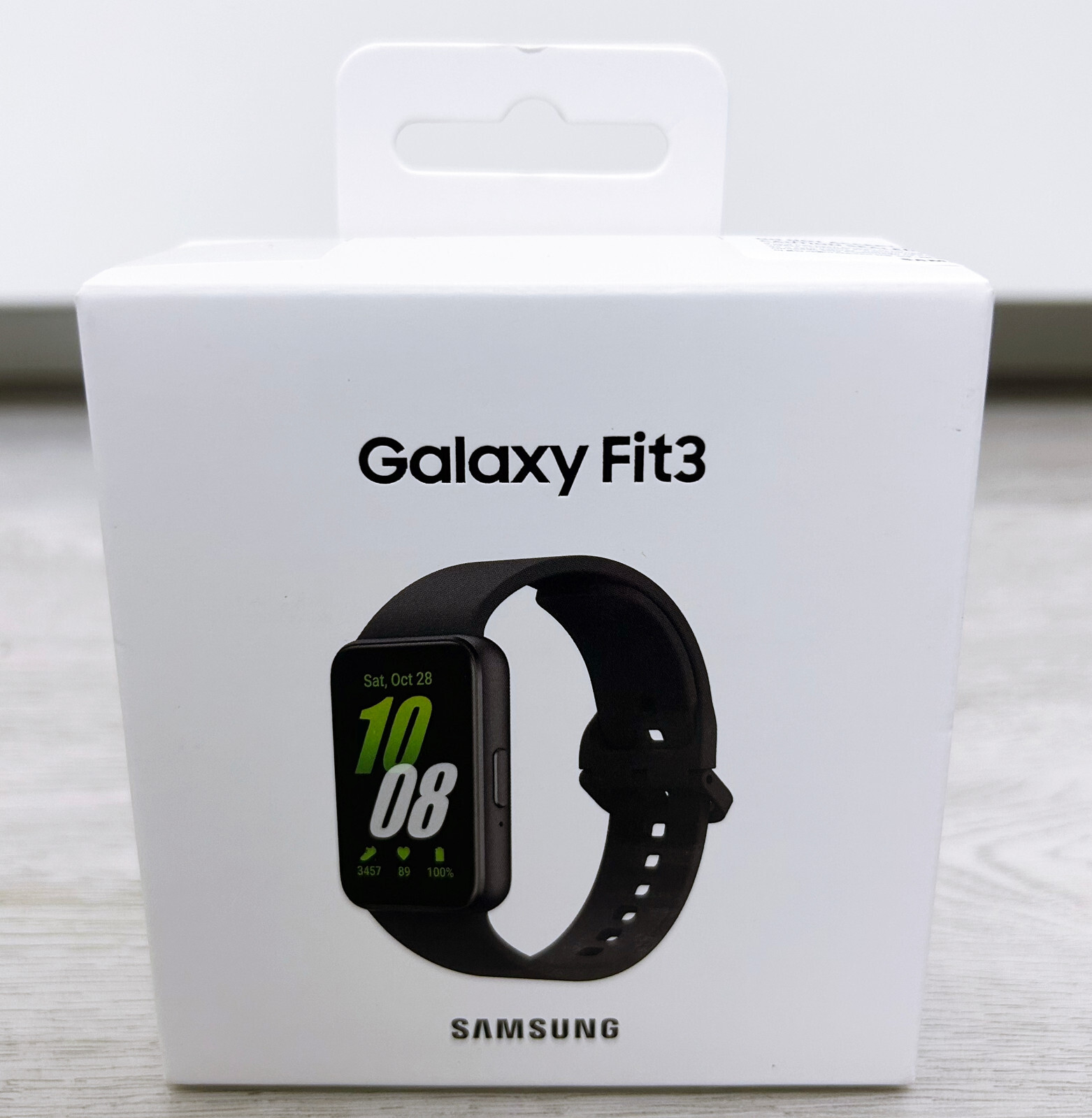 Samsung Galaxy Fit3 SM-R390 Fitness Tracker – 101 Workouts modes – AMOLED Screen