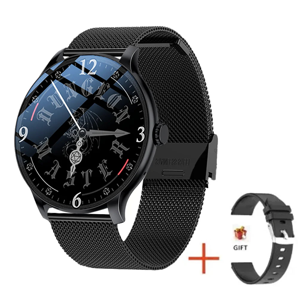 LAXASFIT Smart Watch Heart Rate Sleep Monitor Bluetooth Call for Android iOS