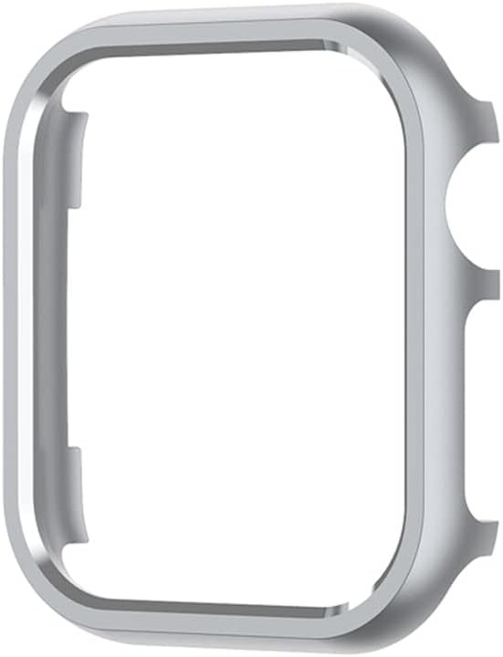 Luxury Matte Metal Case for Apple Watch 38/40/41/42/44/45/49mm, Scratch-Resistan