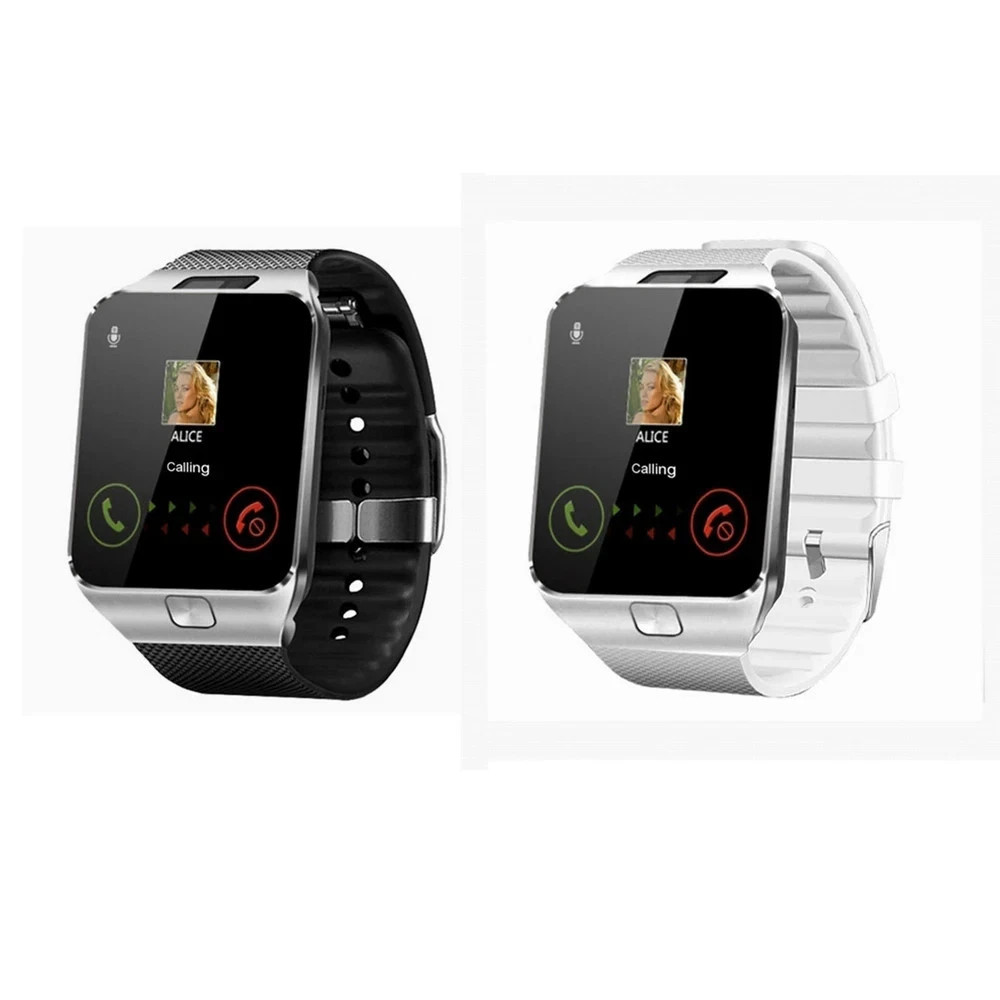 DZ09 Bluetooth Smart Watch SIM Camera Touch Screen For Android iPhone Rose Gold