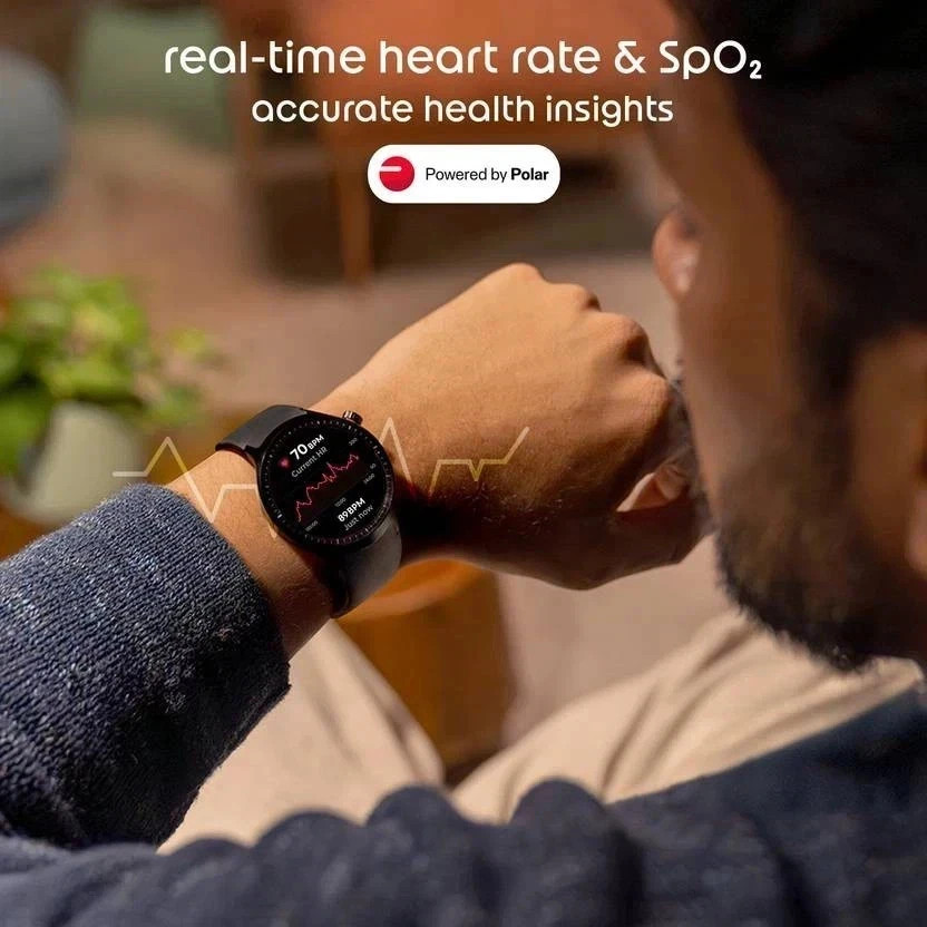 Motorola Moto Watch Smartwatch XT2547 Built-in GPS, Waterproof, Moto AI US Stock