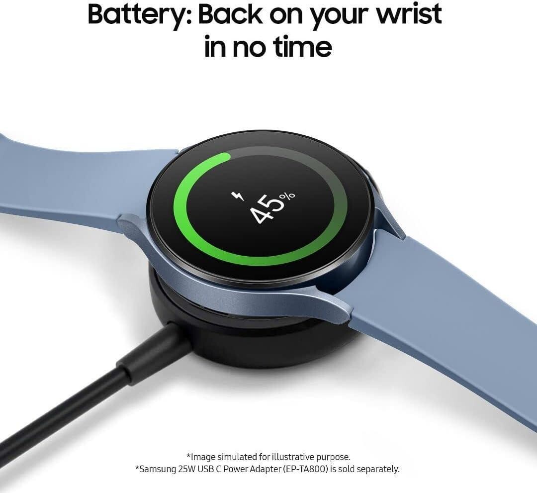 Samsung Galaxy Watch5 44mm Graphite Aluminum Bluetooth Smartwatch