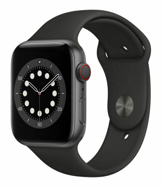 Apple Watch Series 6 44mm Space Gray Case GPS+ WIFI + LTE UNLOCKED – Good