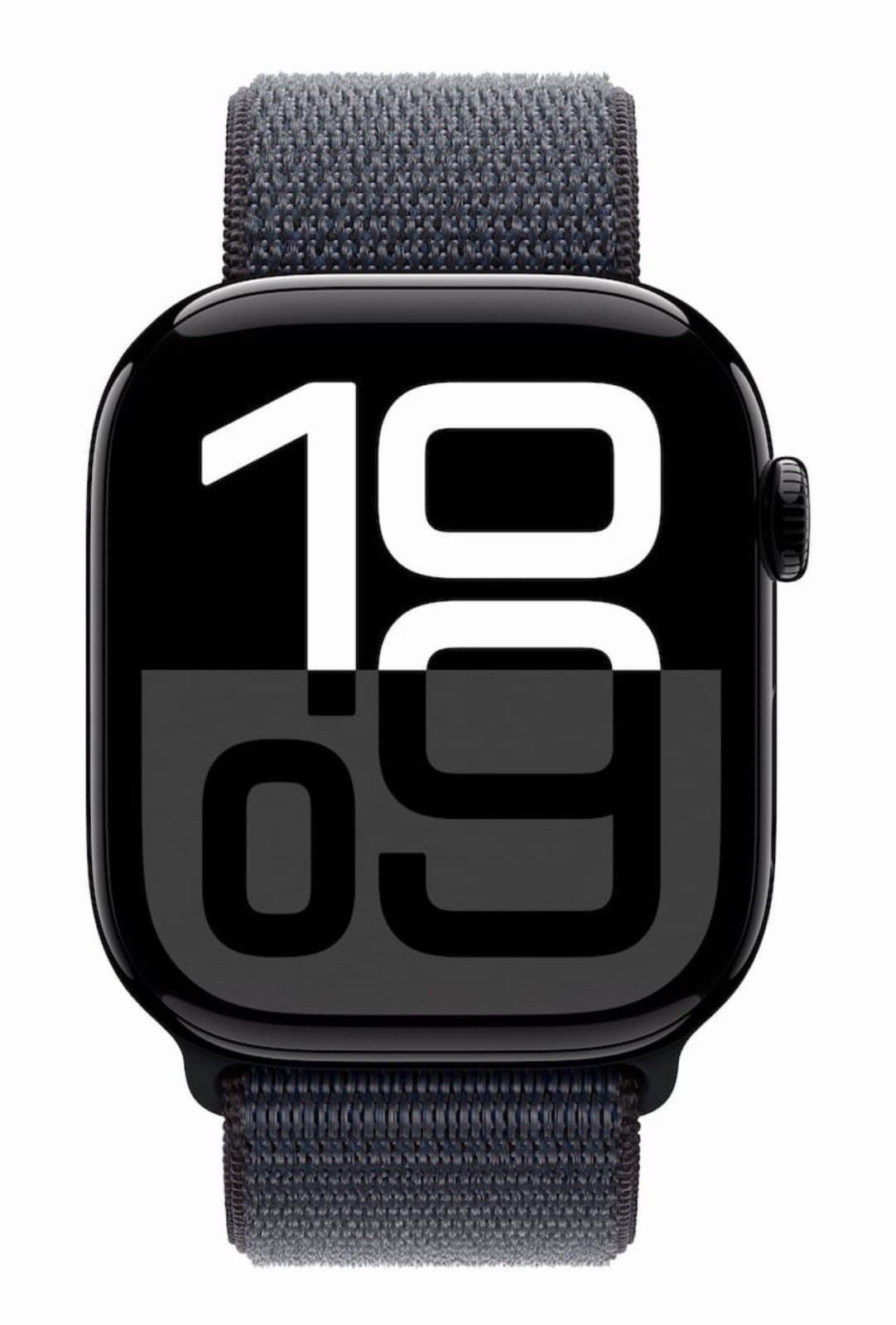 Apple Watch Series 10 46mm GPS + Cell Jet Black Case w Ink Sport Loop MWY53LW/A