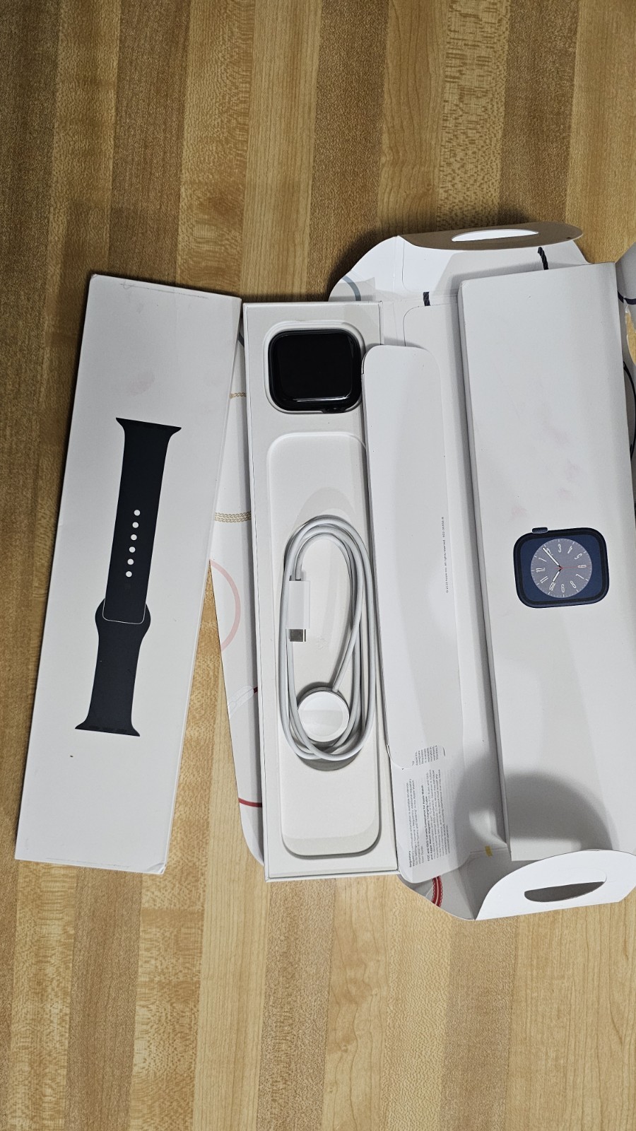 Apple Watch Series 8 GPS + Cellular 45mm Midnight Aluminum Case with Sport Band