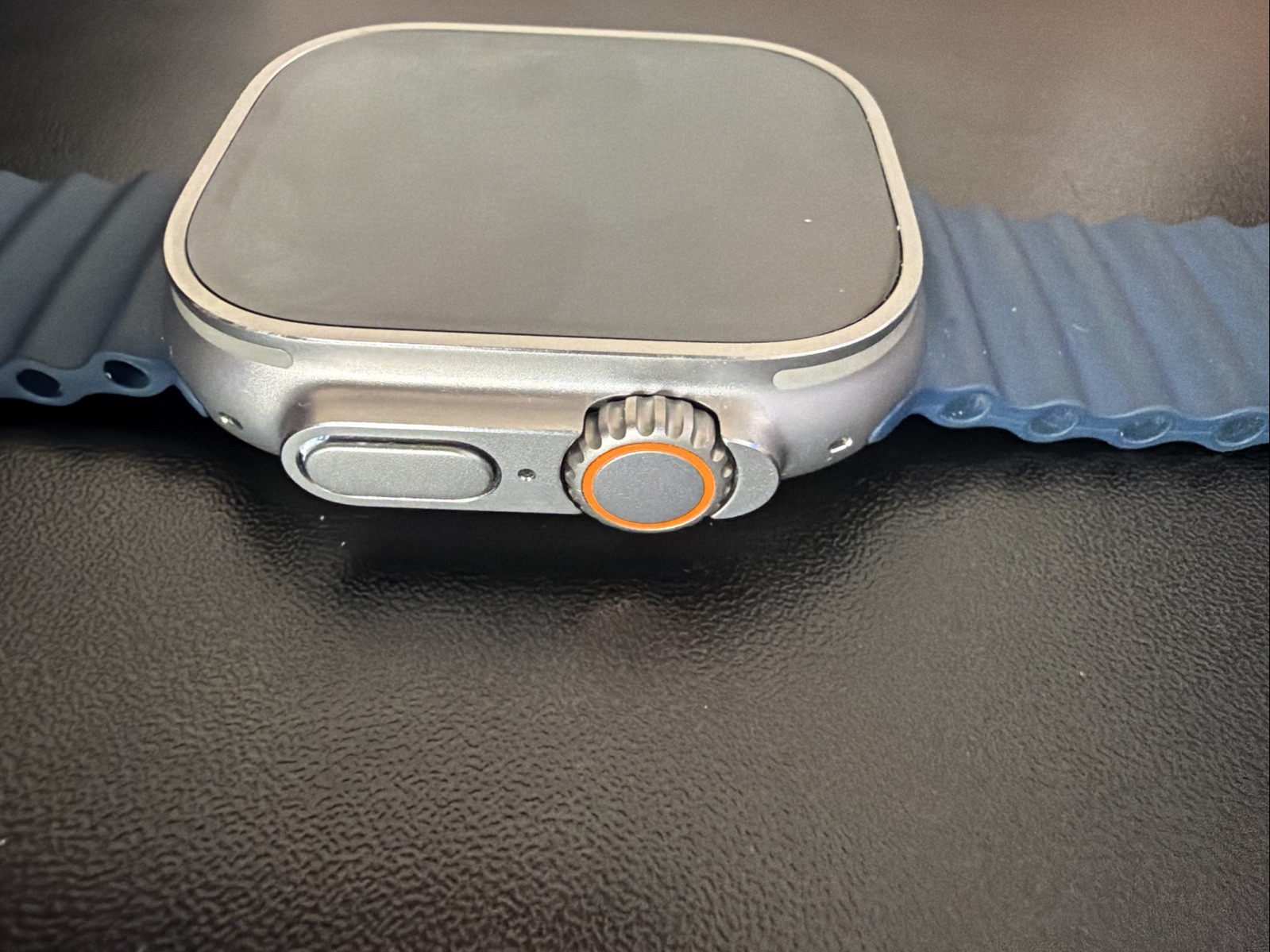 Genuine Apple Watch Ultra 2 49mm Titanium Case with Ocean Band – Blue – Unlocked