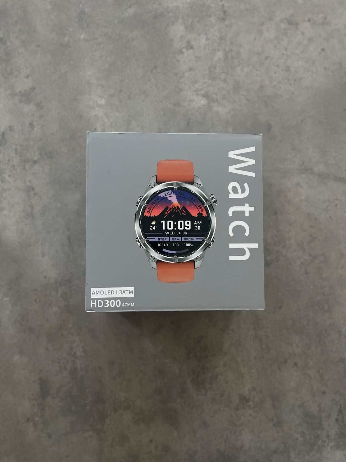 HD300 Generic Smart Watch (White) – Sealed *Read Desc*