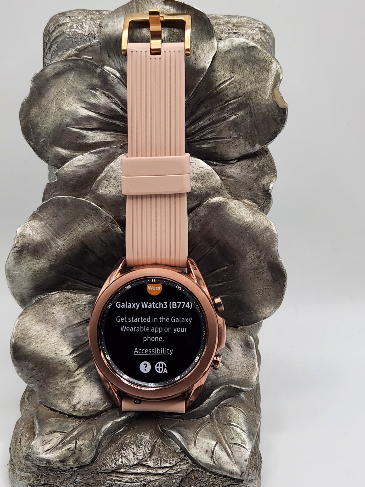 Samsung Galaxy Watch 3 SM-R850 41mm Mystic Bronze WiFi/Bluetooth/GPS,used #165
