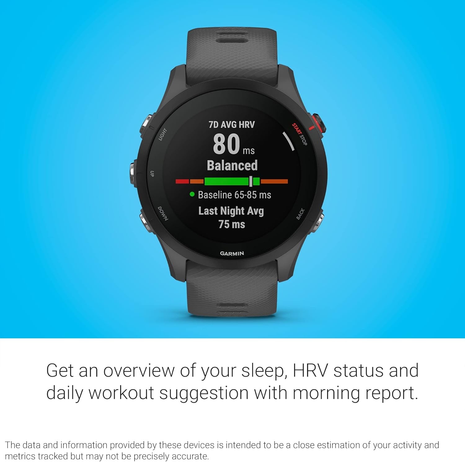 Garmin Forerunner 255 GPS Running Smartwatch – Slate Gray | USED