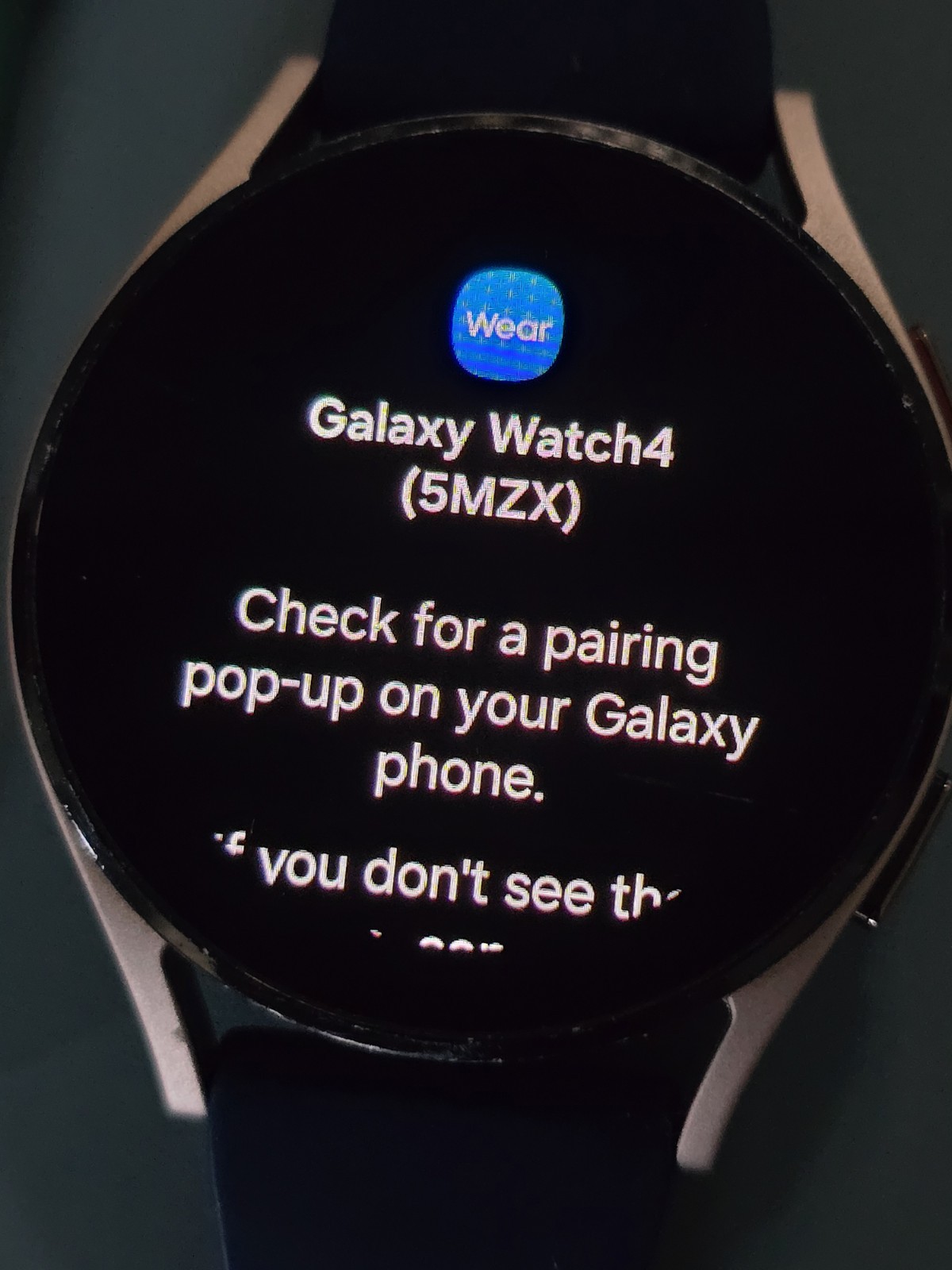 Samsung Watch Galaxy 4 40mm Preloved Rose Gold Case