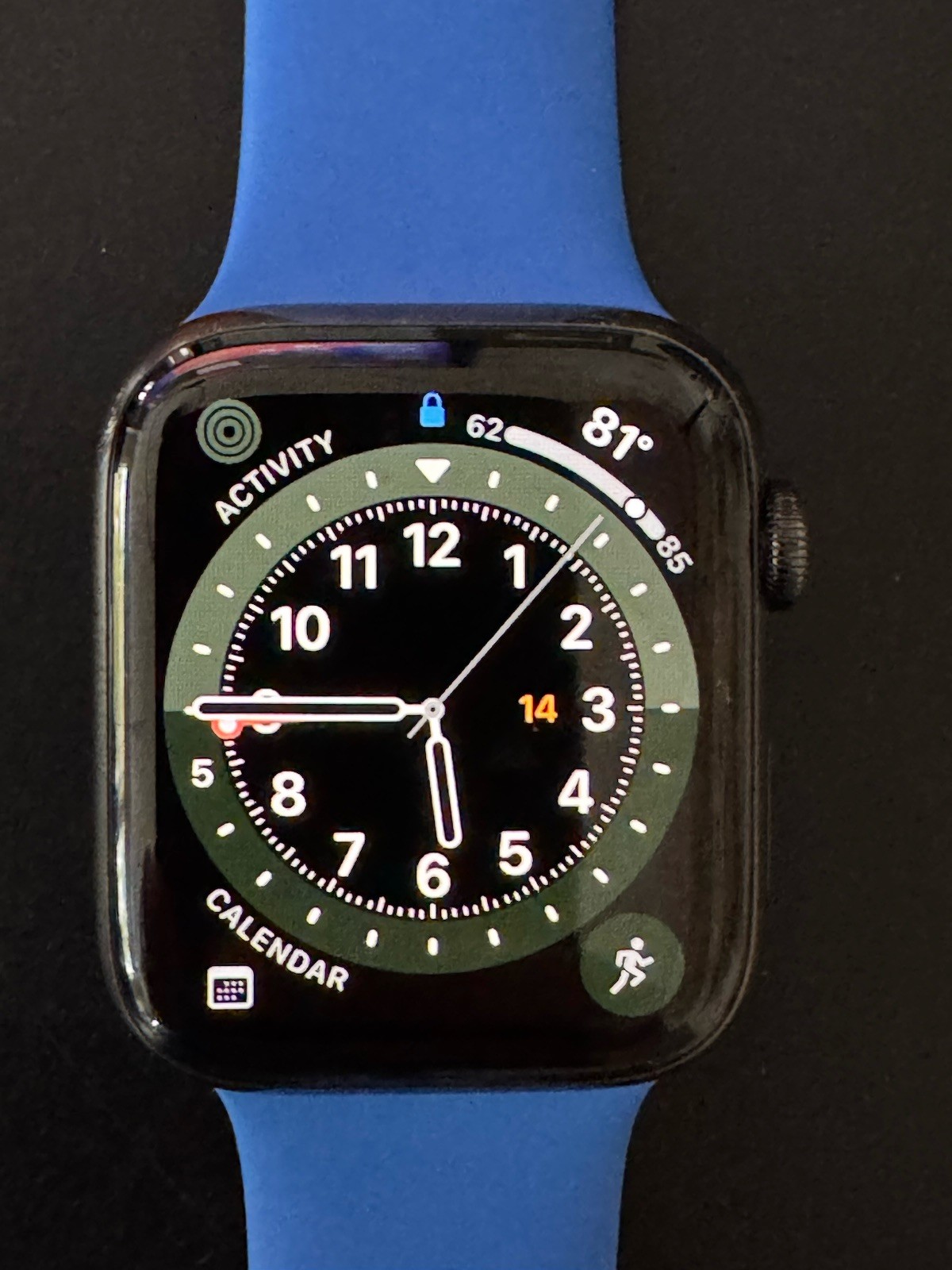 Apple Watch Series 6 44mm Graphite Stainless Steel GPS + Cellular A2294 w/ Box