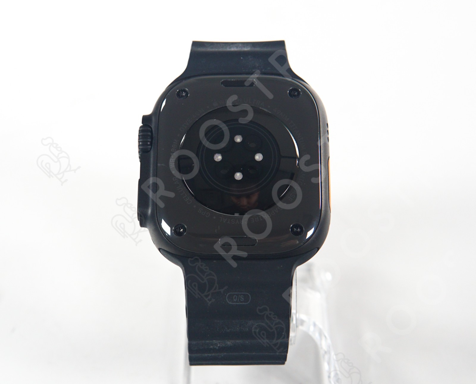 Apple Watch Ultra 3 (49mm) GPS LTE Black Titanium Case Black Ocean Band • Good