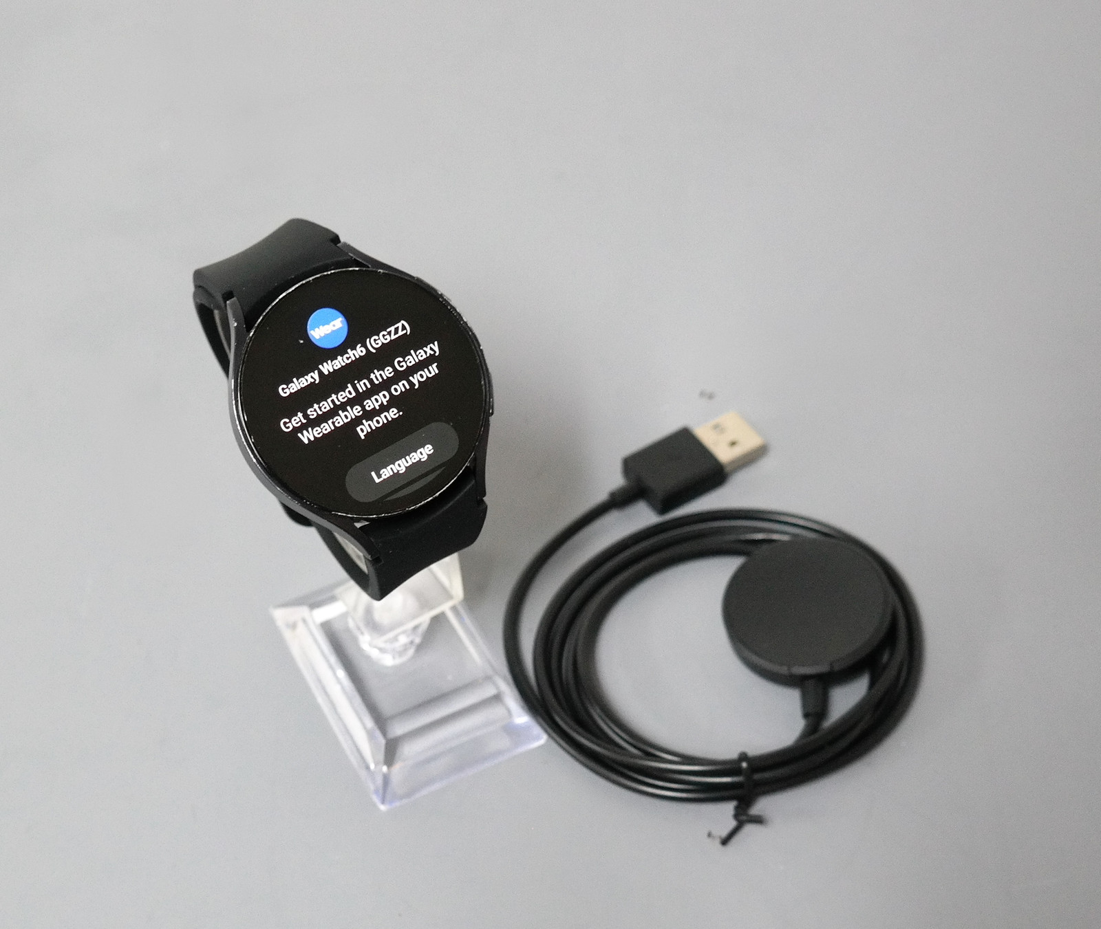 Samsung Galaxy Watch6 SM-R940 44mm Aluminum Case with Sport Band – Graphite